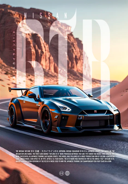 Plakat Gtr