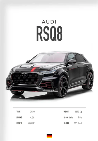 Plakat RSQ8