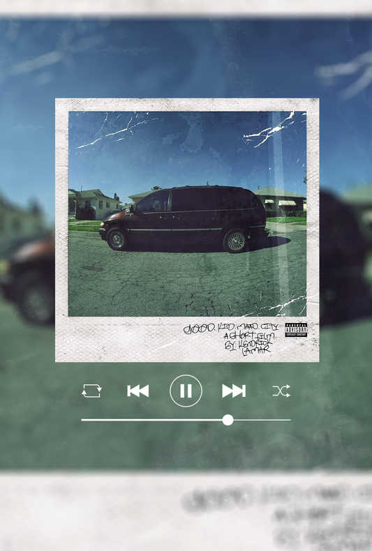 Plakat Kendrick Lamar – DAMN.