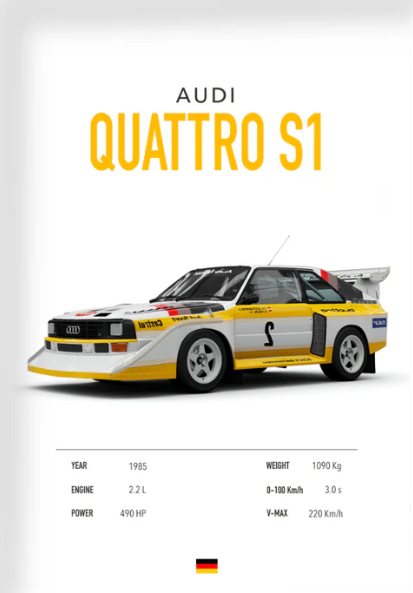Plakat QUATTRO S1