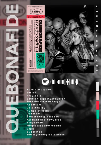 Plakat Quebonafide – Romantic Psycho