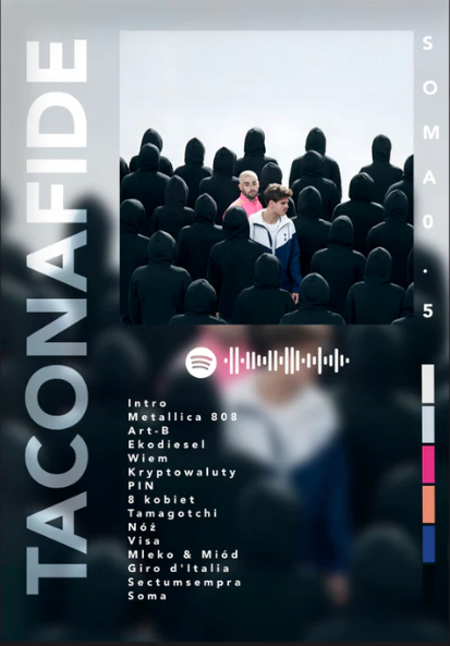 Plakat Taconafide – Soma 0,5 mg