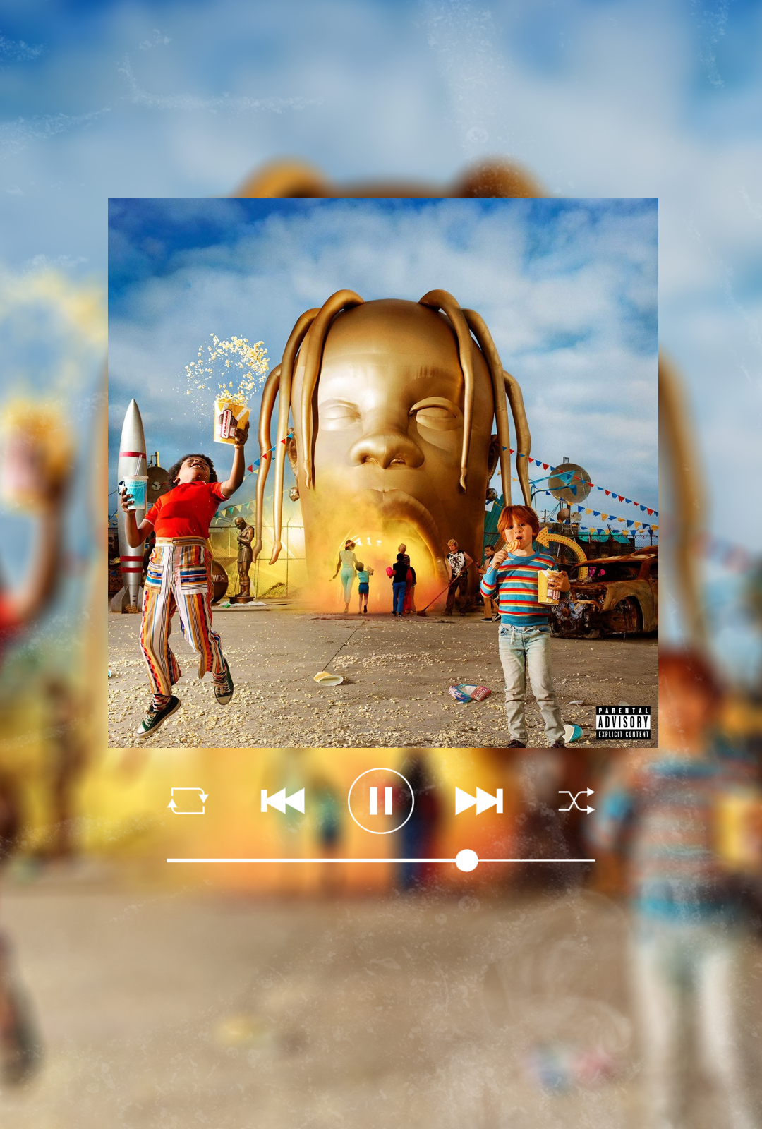Plakat Travis Scott – Astroworld